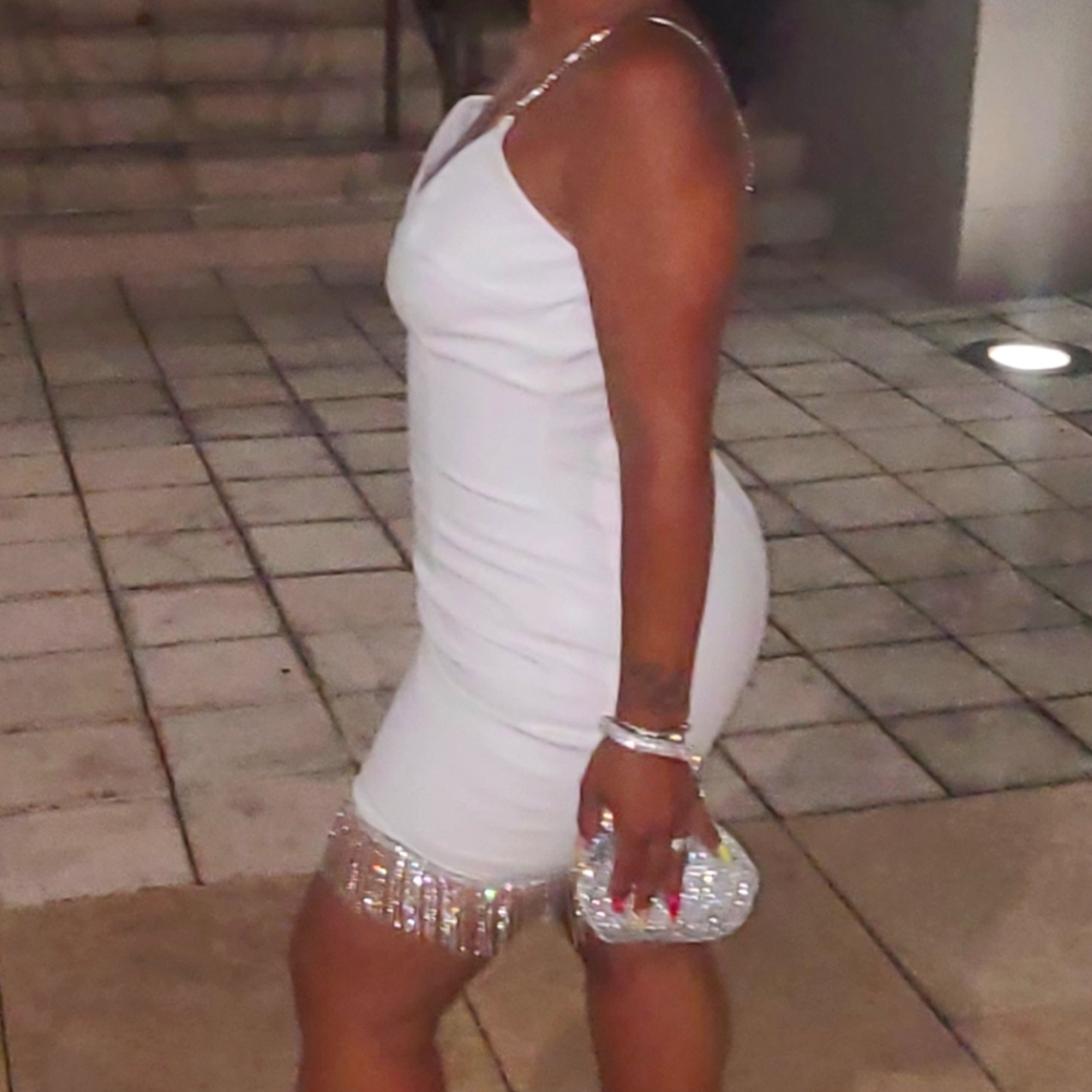 Fashion nova white dress
